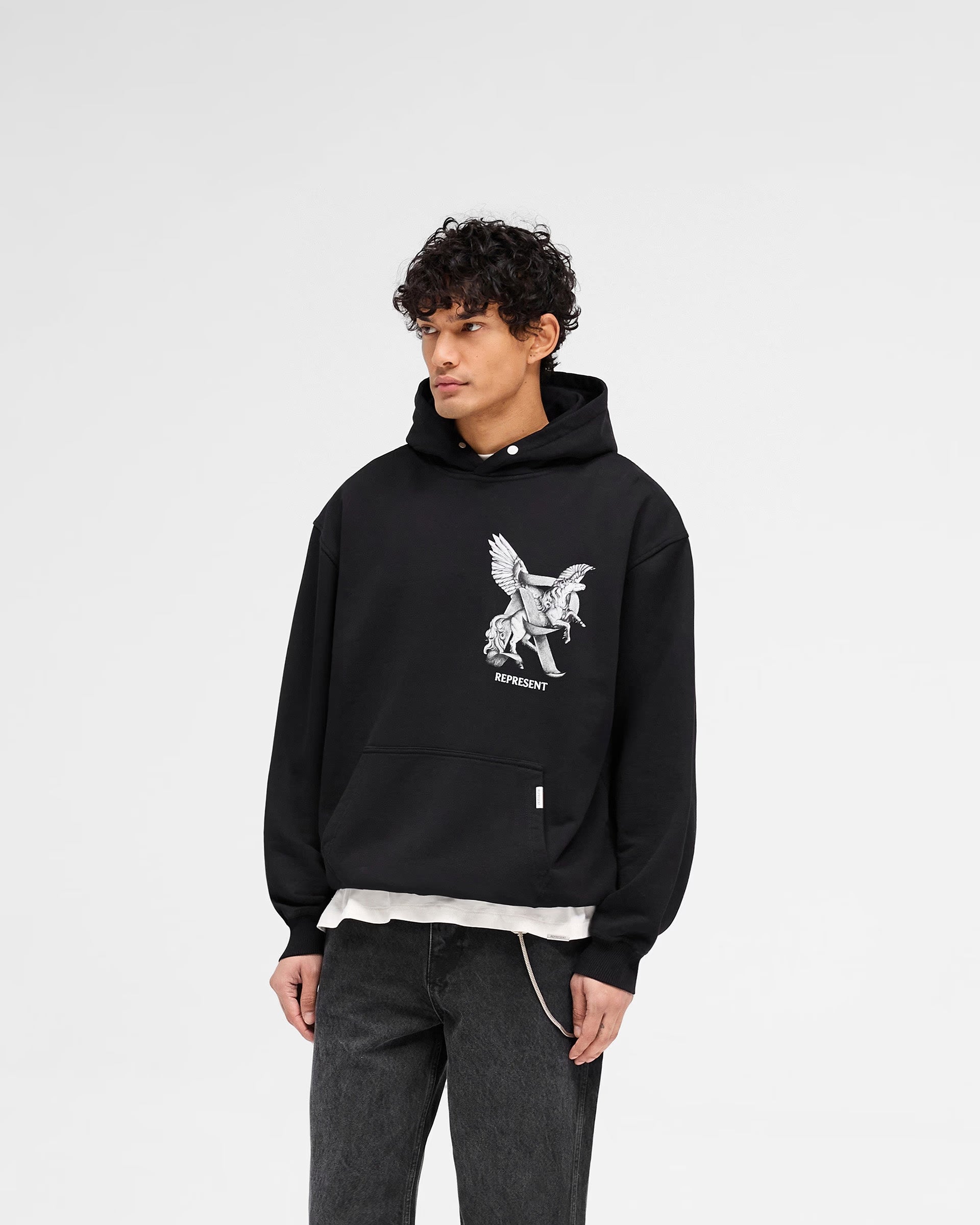 Elegance in Motion Hoodie | Black