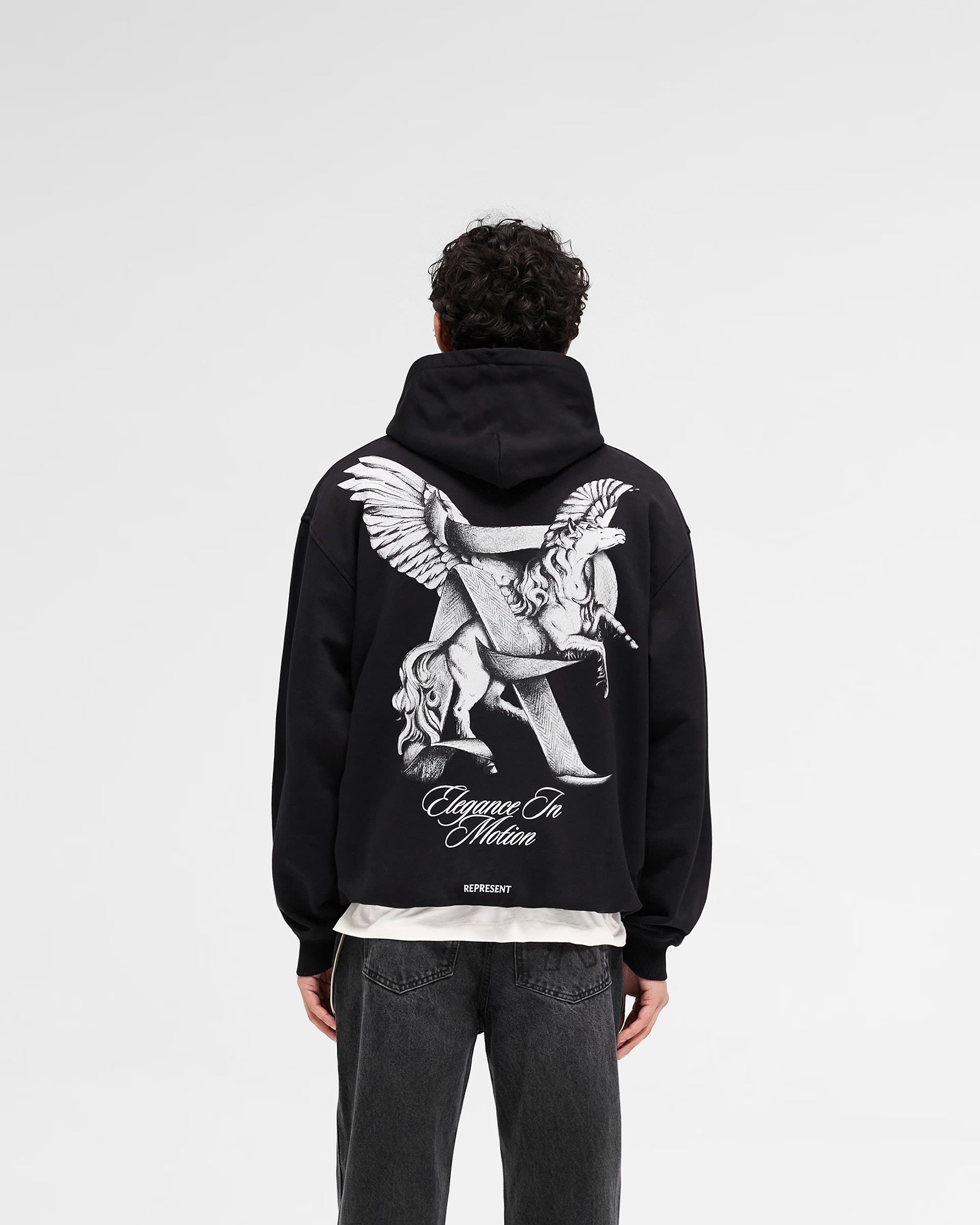 Elegance in Motion Hoodie | Black