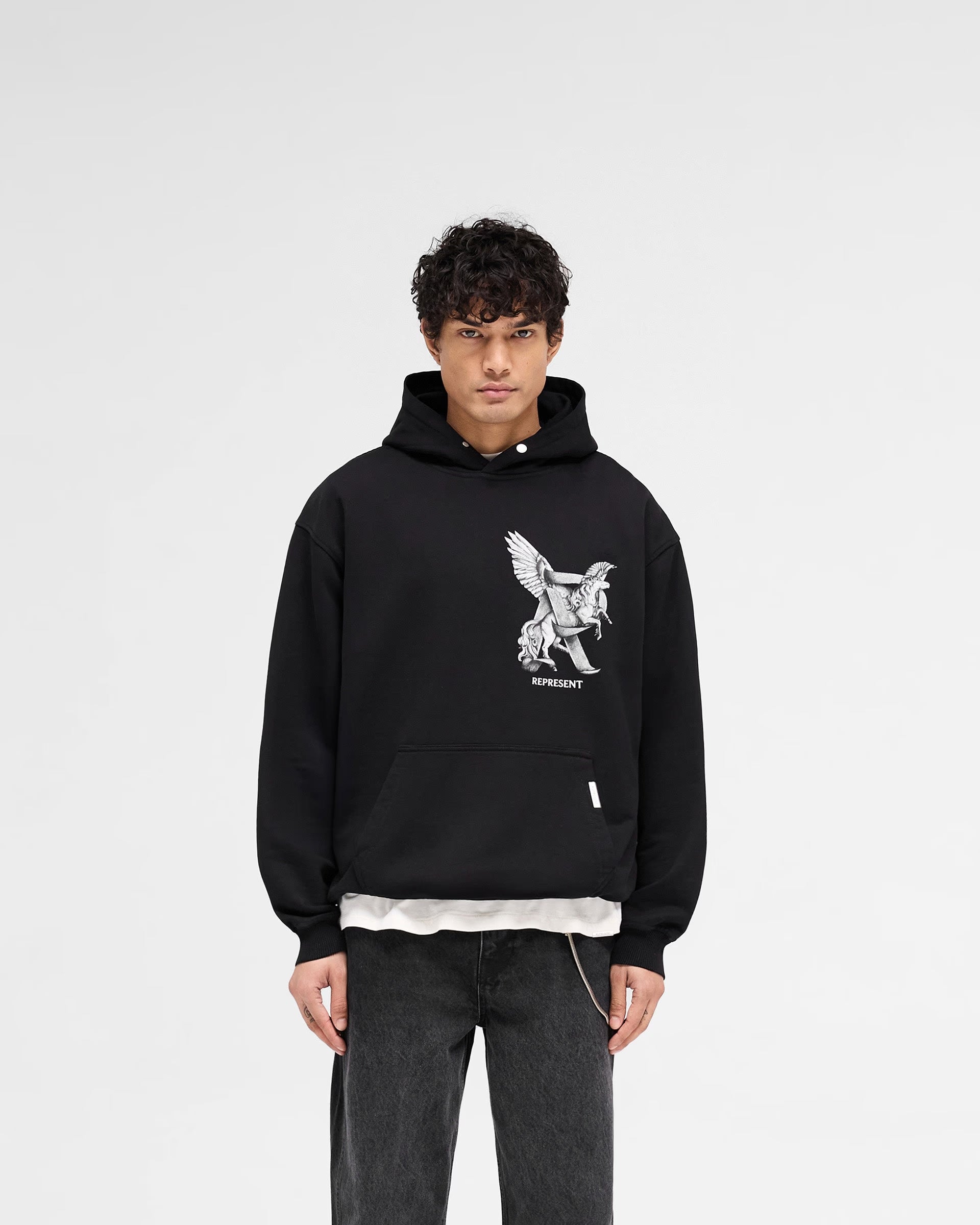 Elegance in Motion Hoodie | Black