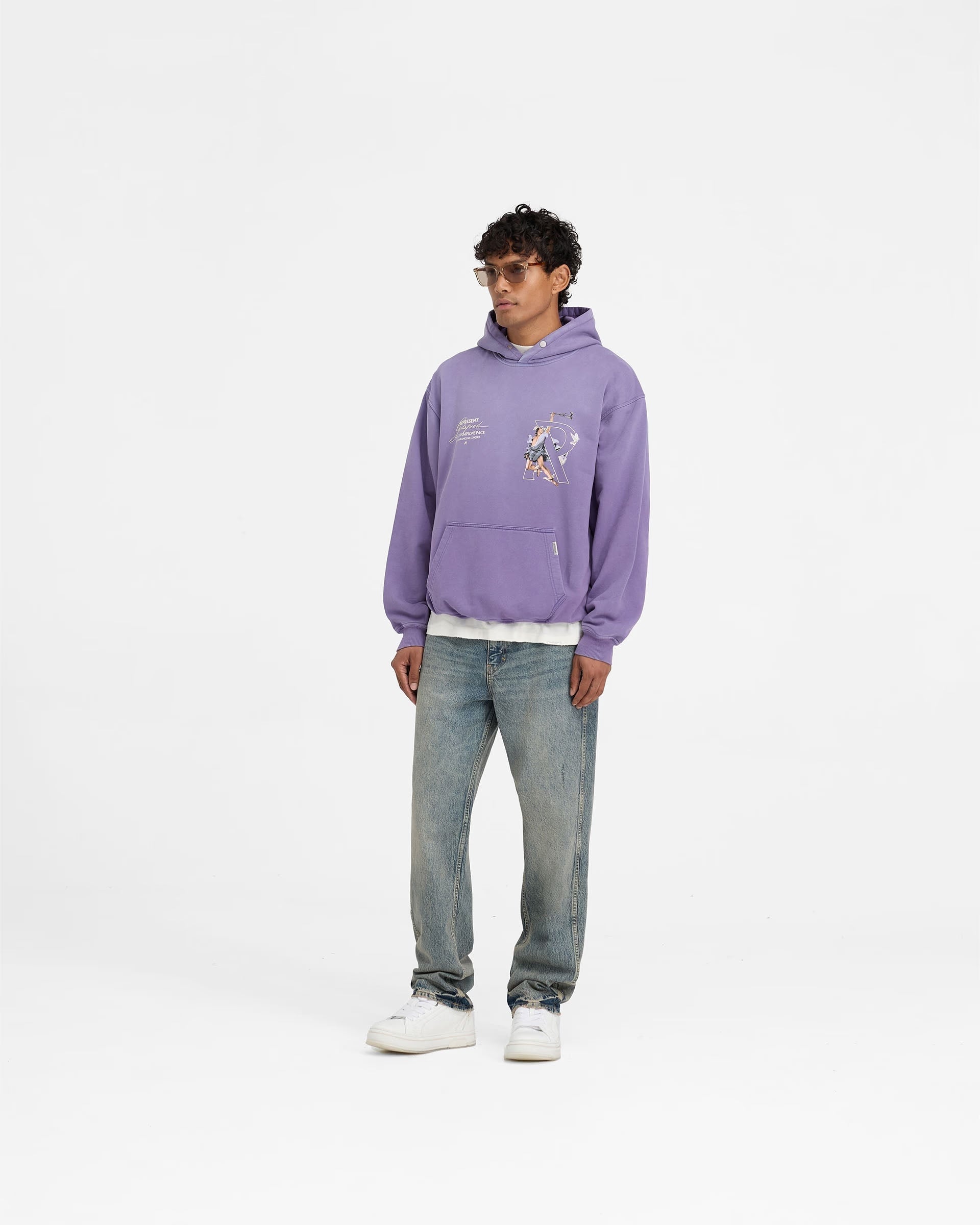 Hermes Hoodie | Purple