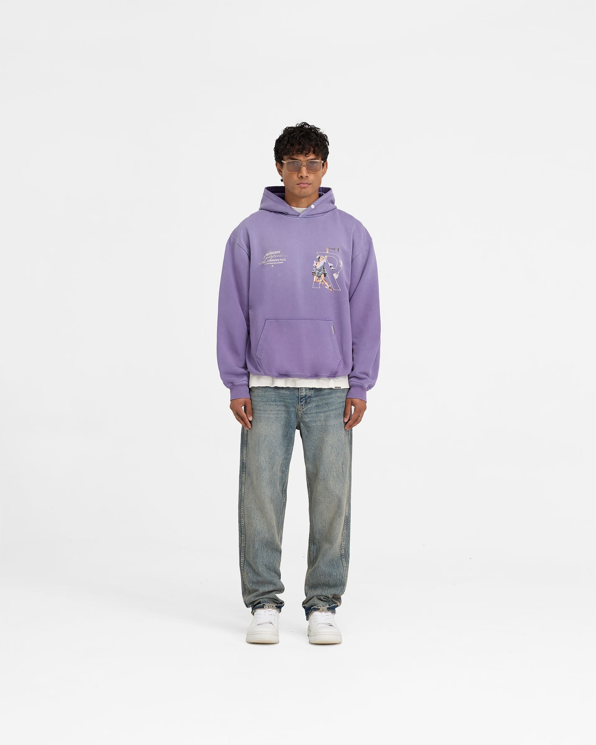 Hermes Hoodie | Purple