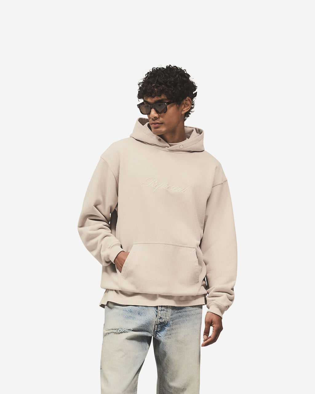 Represent - Hoodie | Light Brown