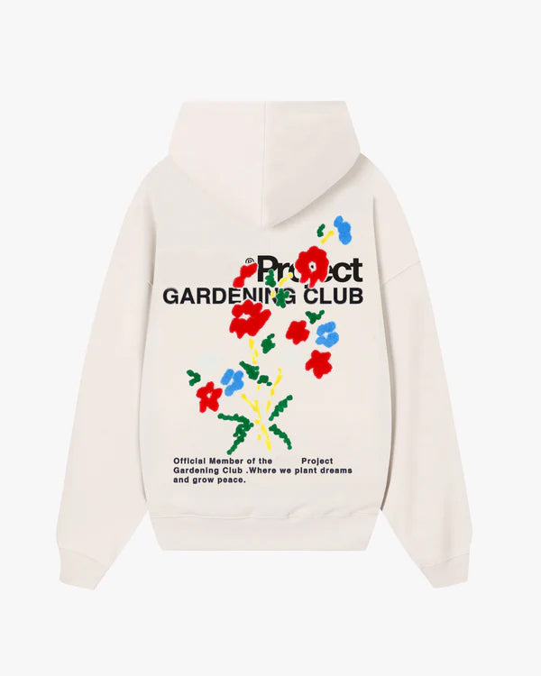 Garden Hoodie | White