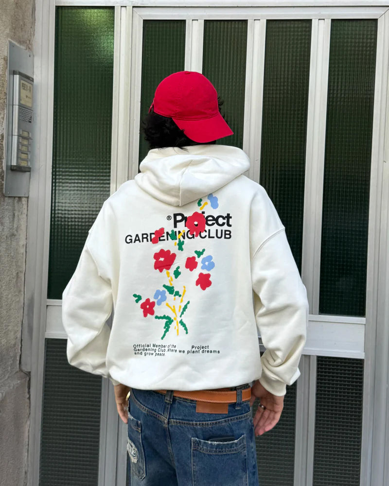 Garden Hoodie | White