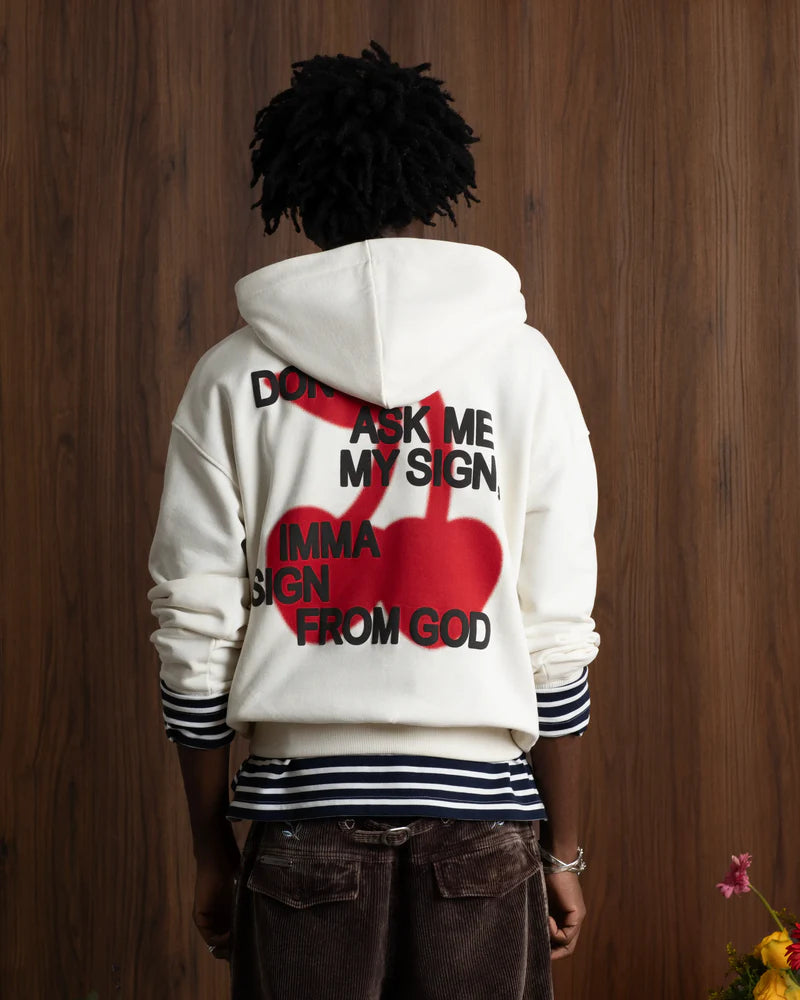Signed From God Hoodie | White
