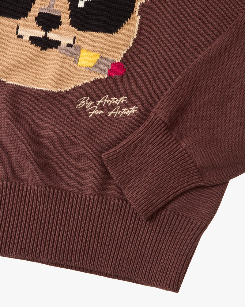 Teddy Knit | Brown