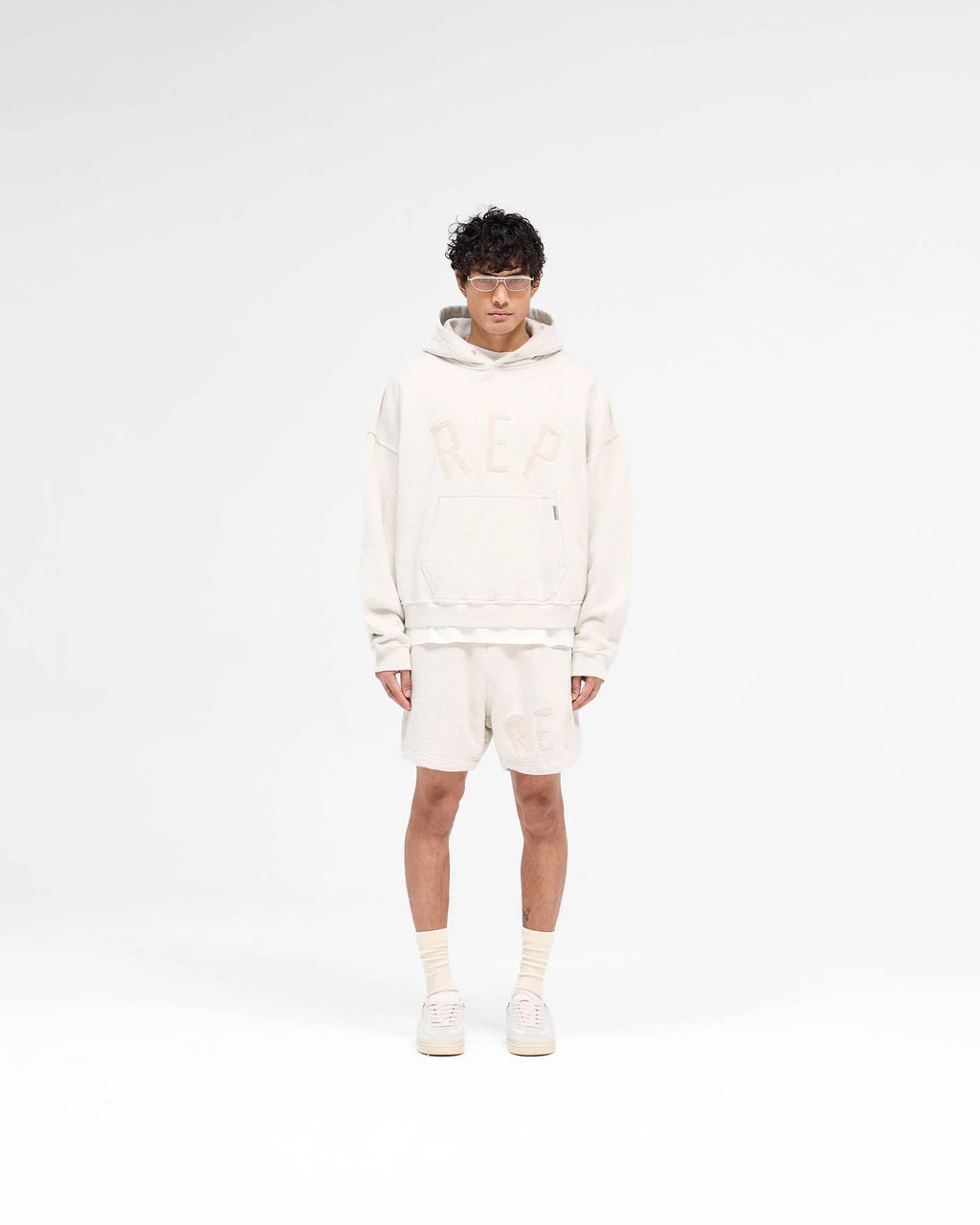 Rep Hoodie | Cream