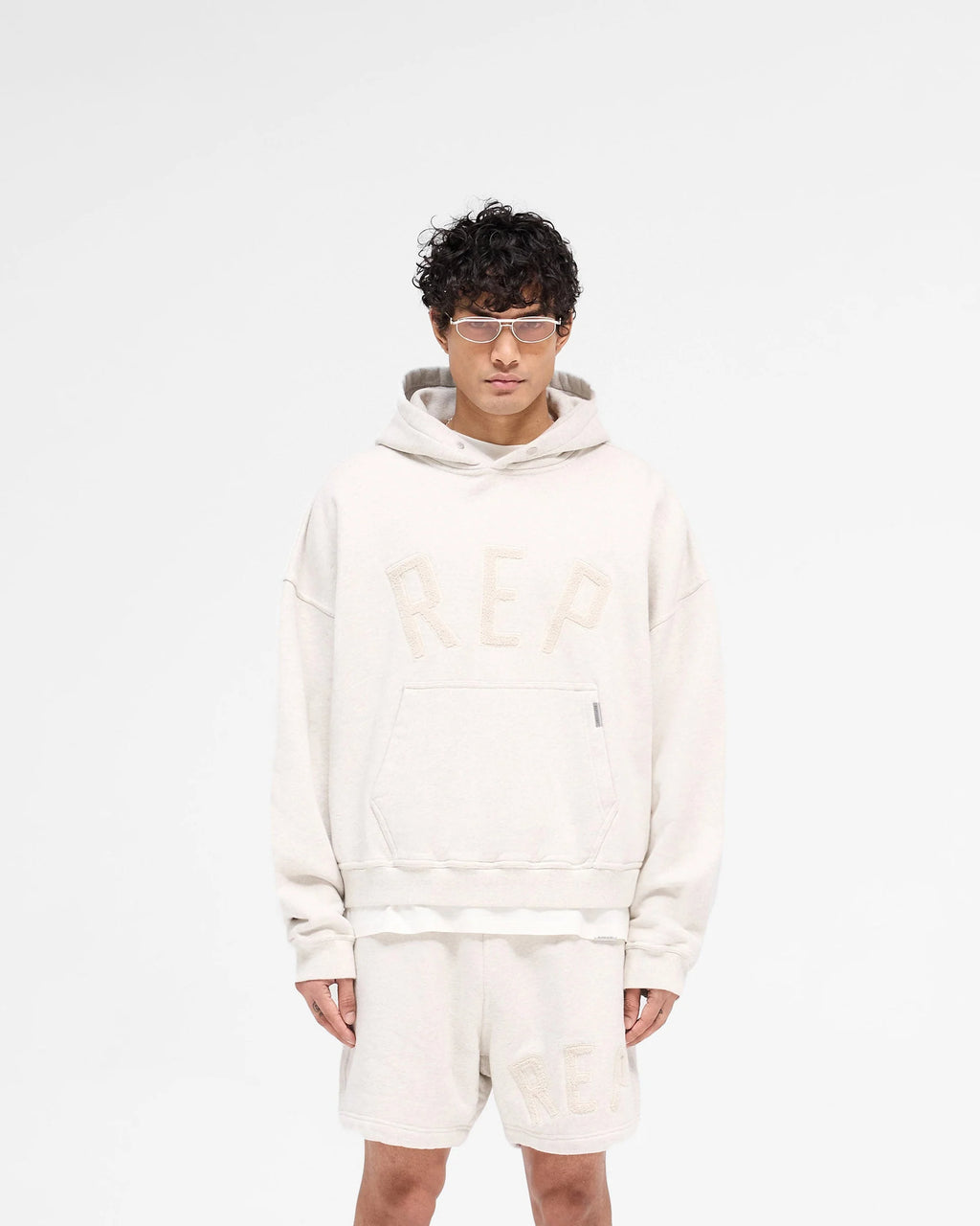 Rep Hoodie | Cream