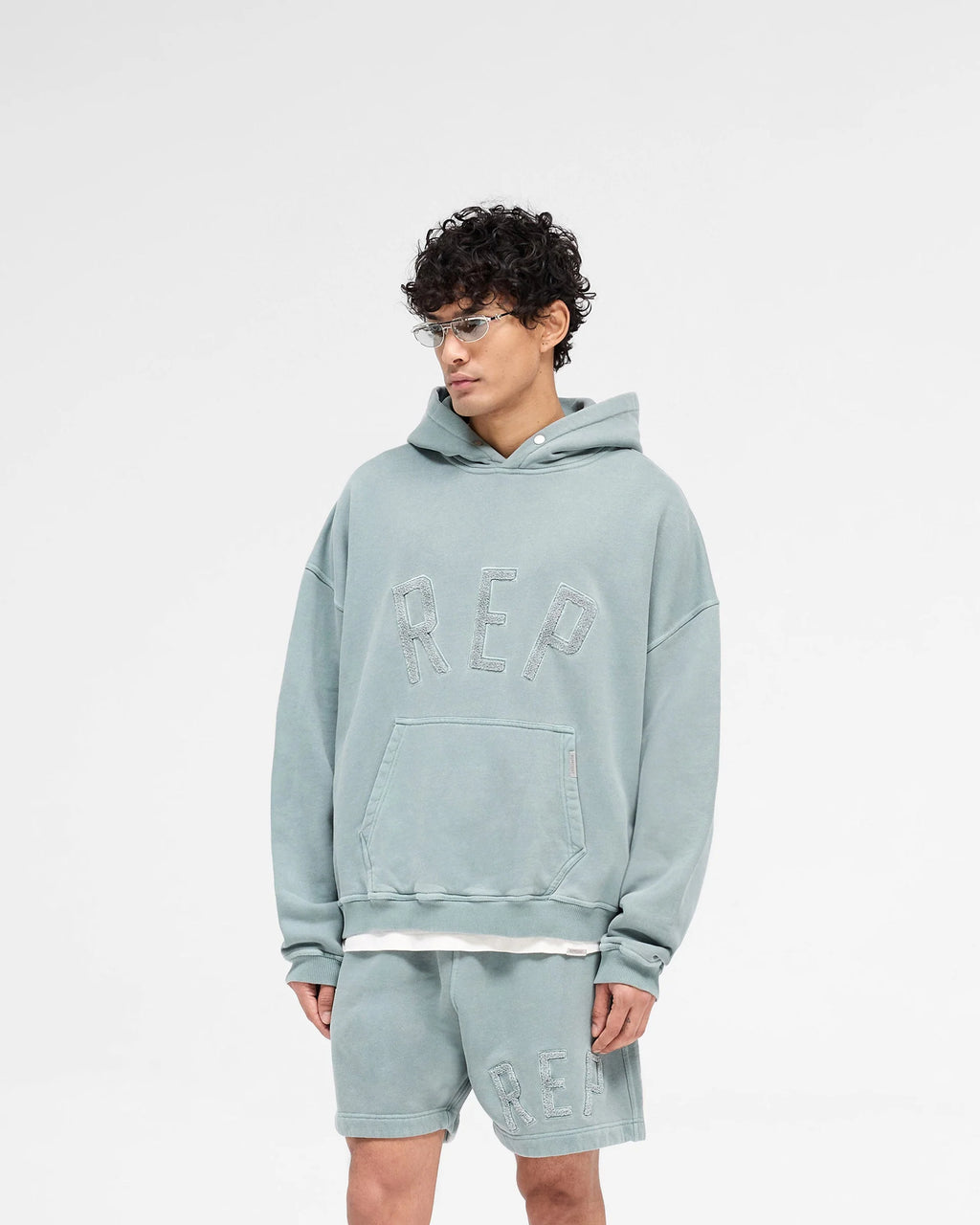 Rep Hoodie | Forest Green