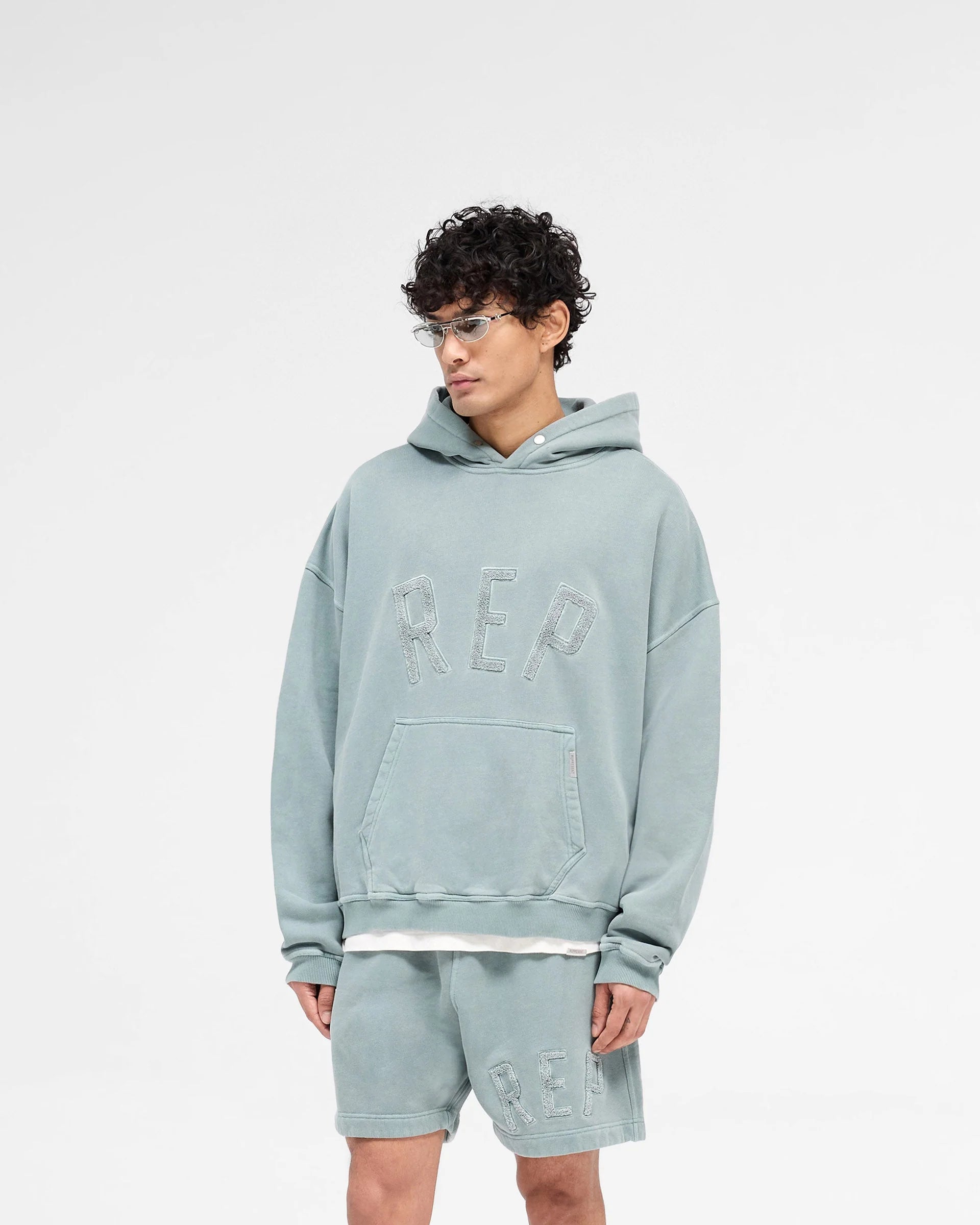 Rep Hoodie | Forest Green