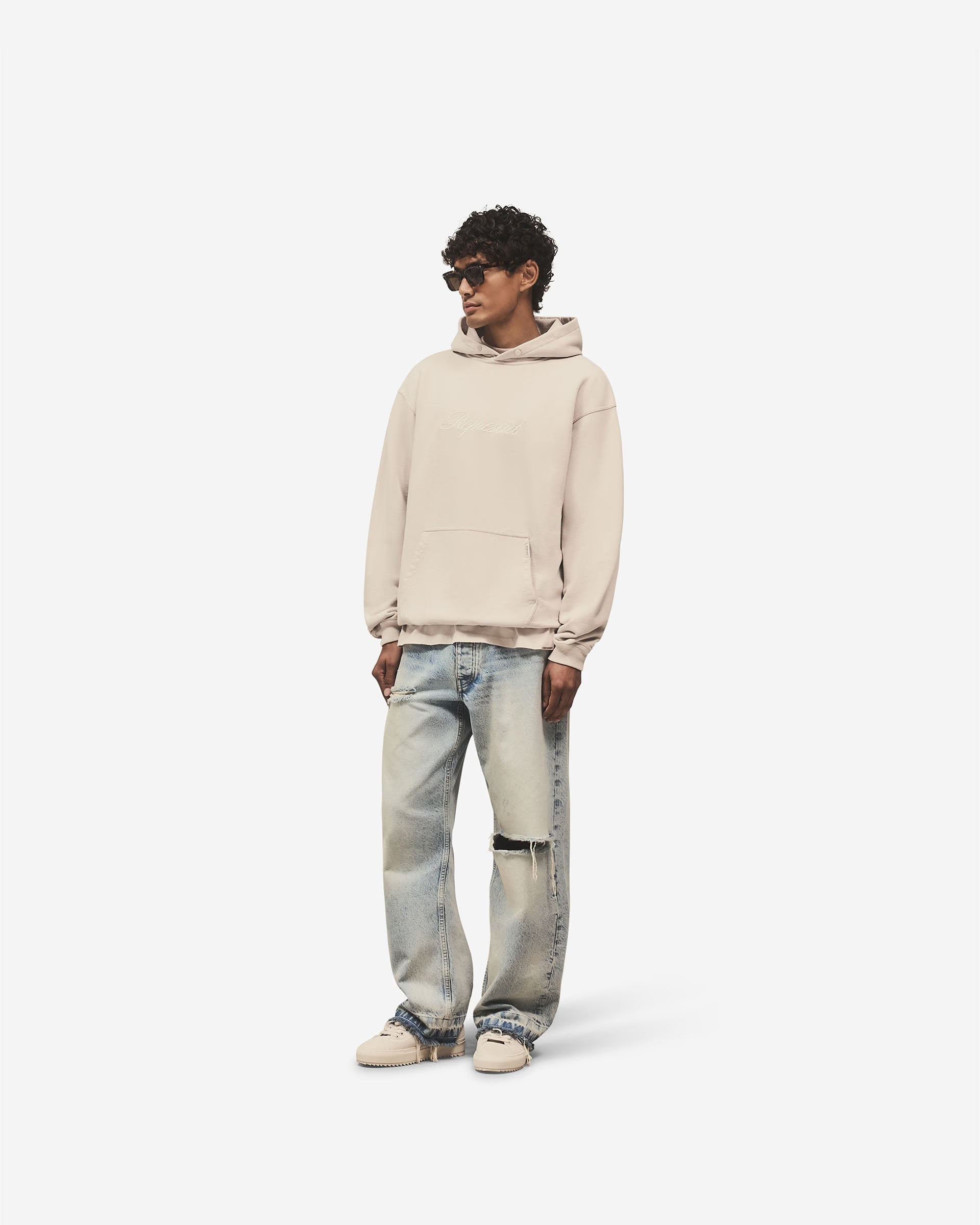 Represent - Hoodie | Light Brown