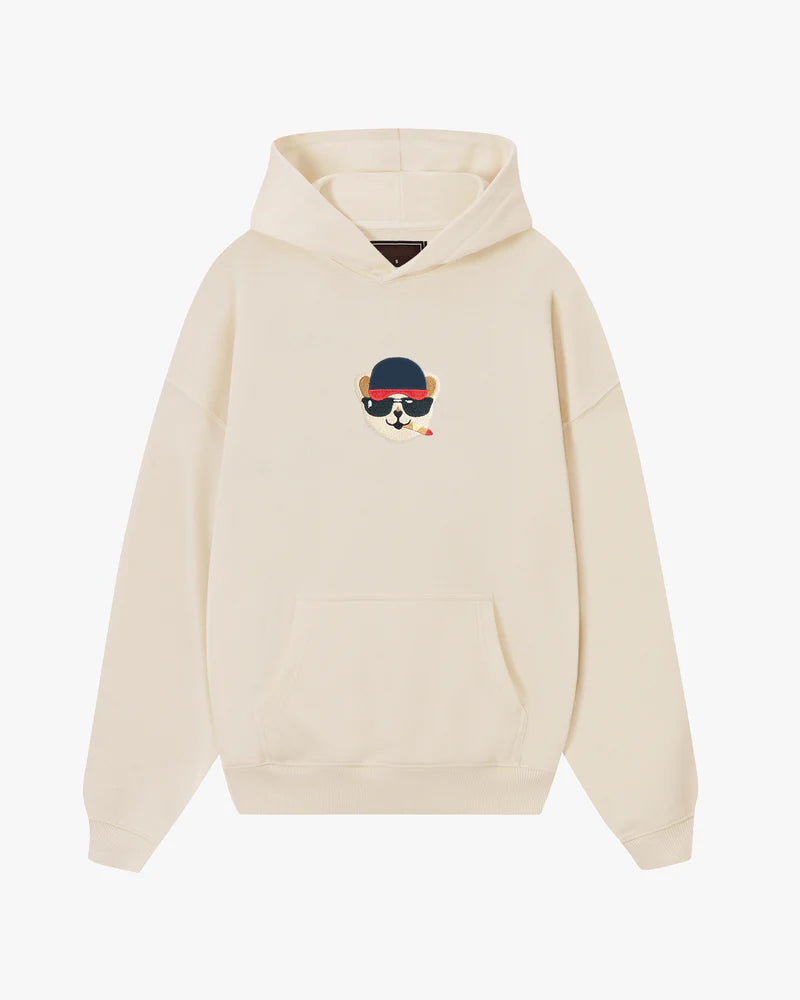 Teddy Hoodie | White