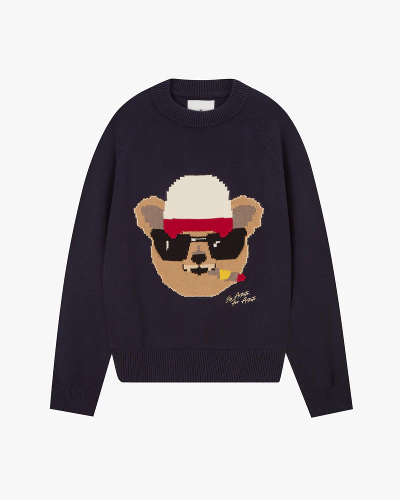 Teddy Knit | Navy
