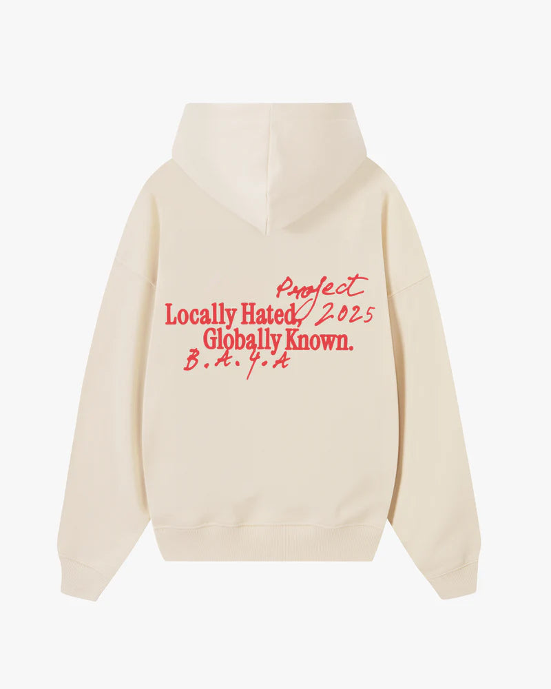 Teddy Hoodie | White