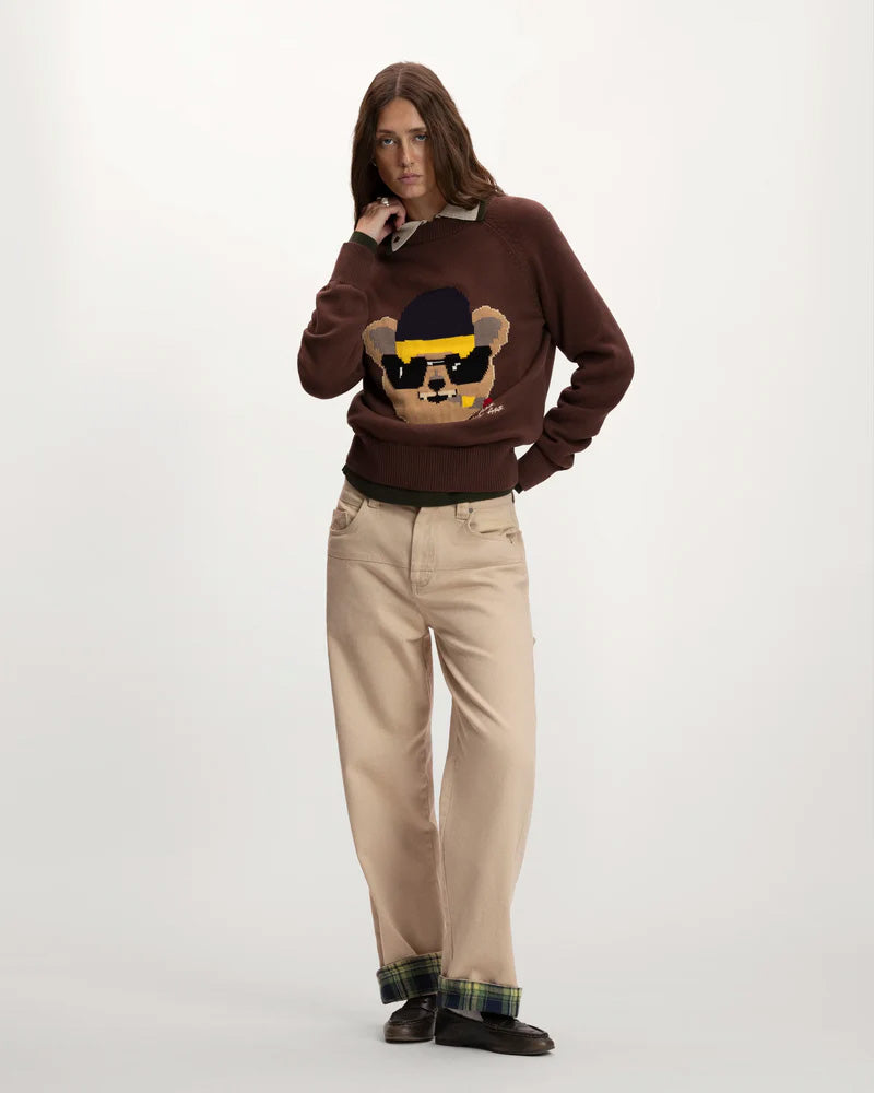 Teddy Knit | Brown