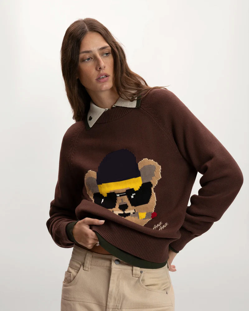 Teddy Knit | Brown