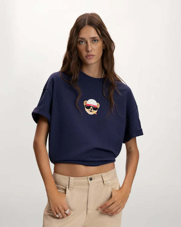 Teddy Tee | Navy