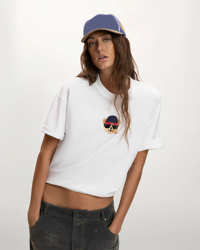 Teddy Tee | White