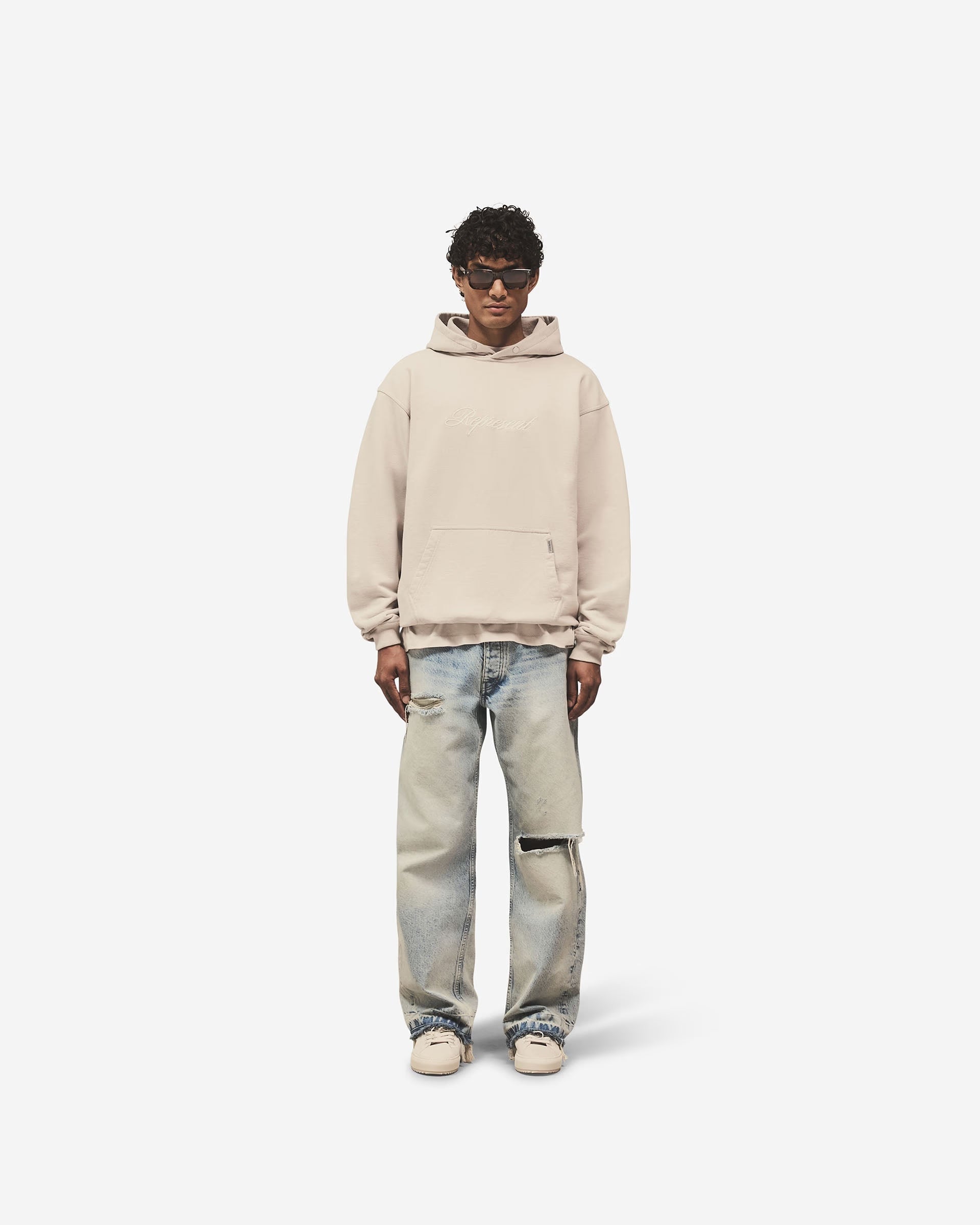 Represent - Hoodie | Light Brown