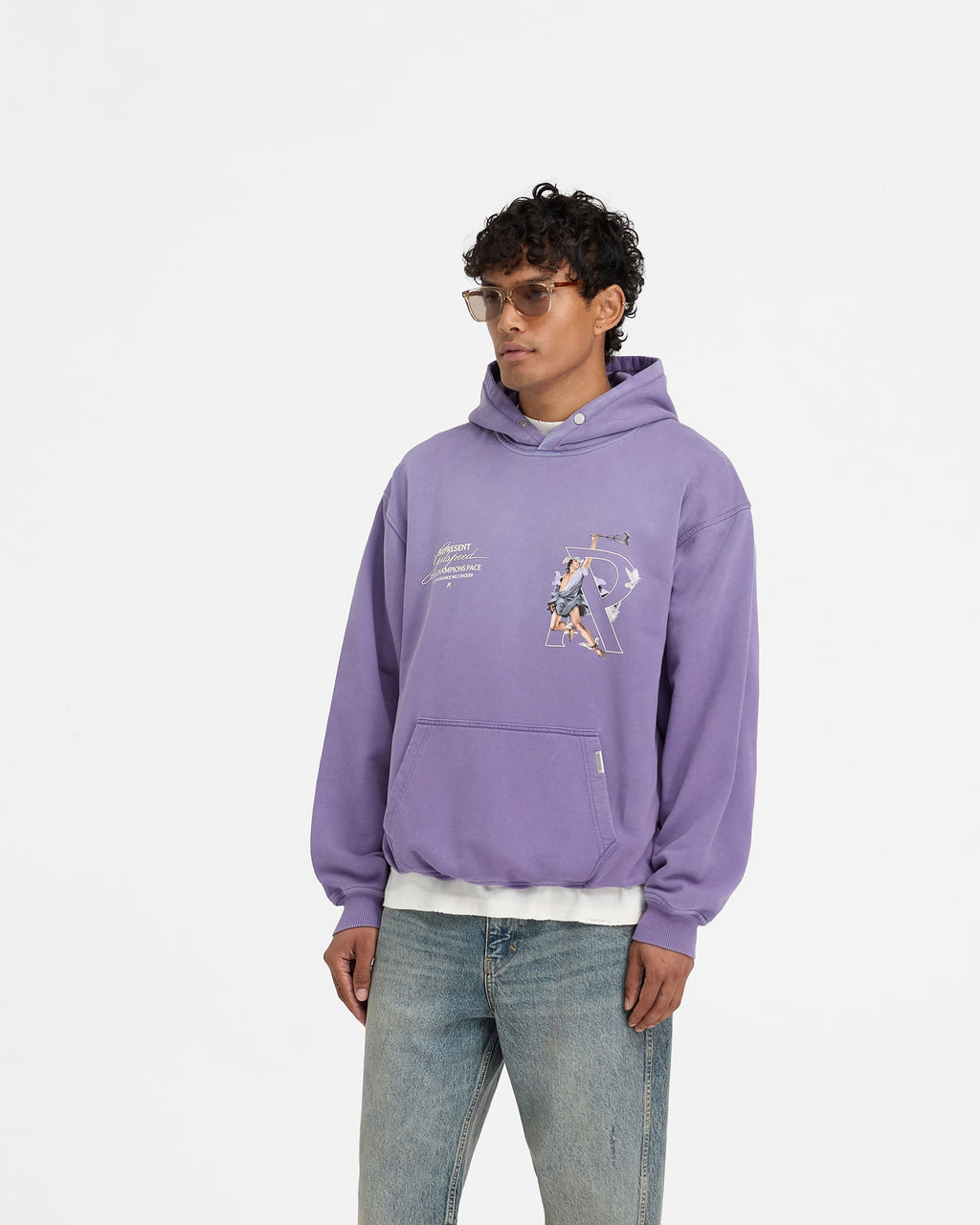 Hermes Hoodie | Purple