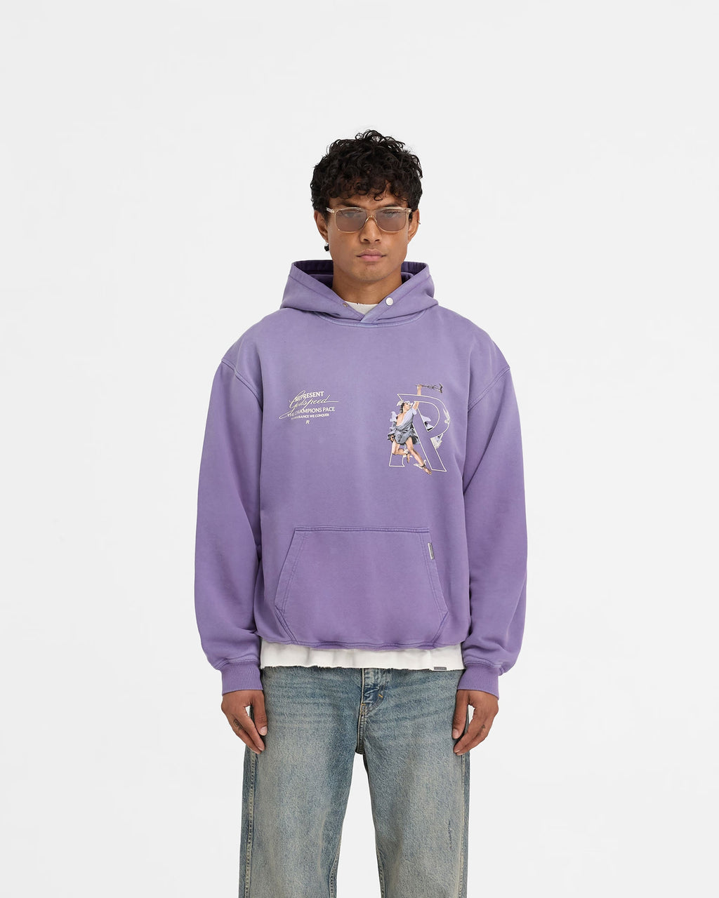 Hermes Hoodie | Purple